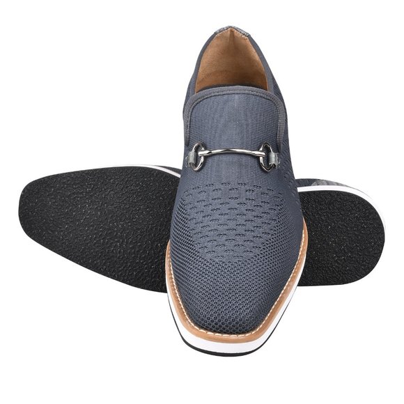 Jack Leather Textile Casual Loafers main image 4
